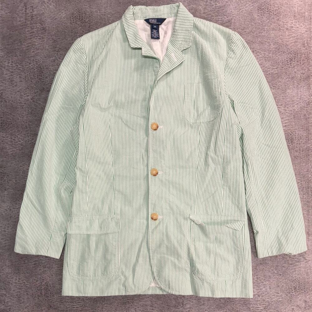 Vintage Polo by Ralph Lauren Pinstripe Blazer